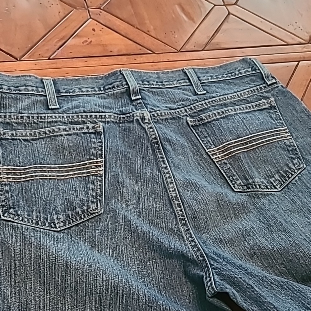 Cinch jeans bootcut Silver/gray Label. Made In Mexico.40"x34".,(1201B)100%cotton - Picture 10 of 16